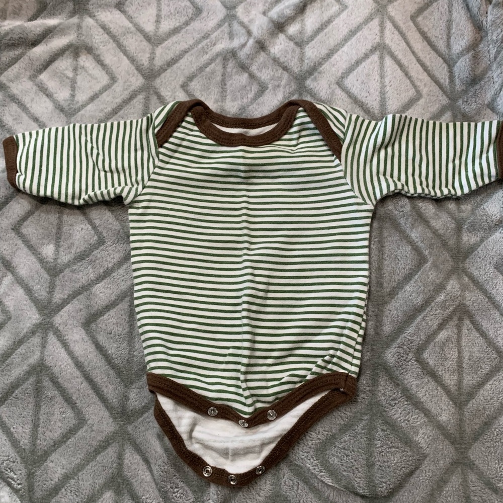Striped onesie